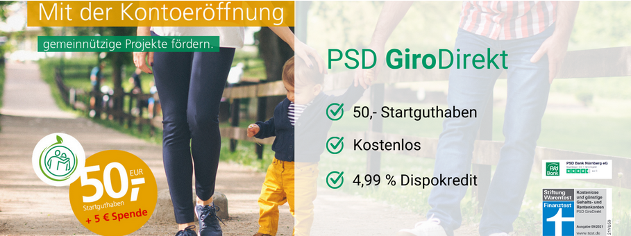 PSD Bank Nürnberg - Girokonto